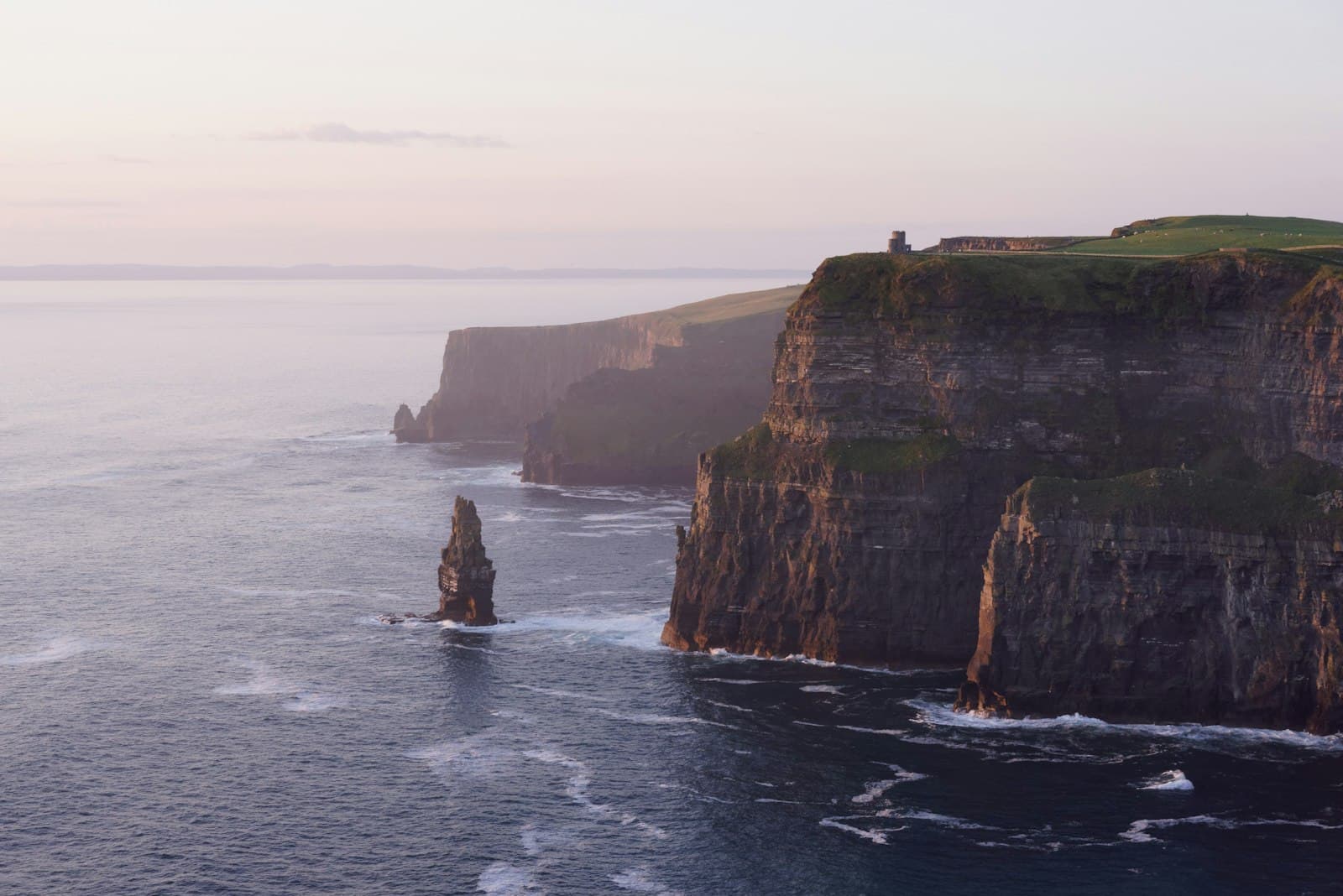 The Cliffs of Moher on the Atlantic coast of County Clare, Ireland